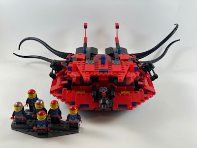 Photograph of LEGO creation "Void Corrupted Saucer Centurion"