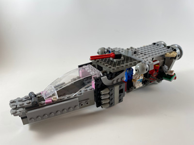 Photograph of LEGO creation "Ninjago Dropship"