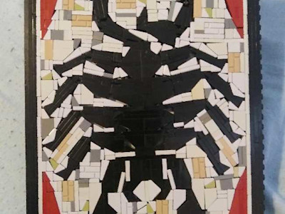 Photograph of LEGO creation "Lord Vladek's Scorpion Sigil"