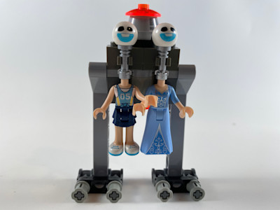 Photograph of LEGO creation "The Sisters"