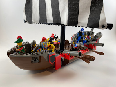 Photograph of LEGO creation "Viking Ship"