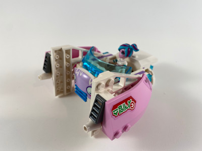 Photograph of LEGO creation "Sweet Mayhem's Sistar Scooter"