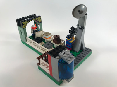 Photograph of LEGO creation "Secure Cake Restaurant"