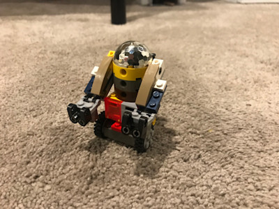 Photograph of LEGO creation "Chrome-A-Dome"