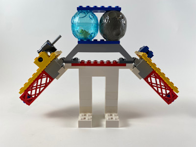 Photograph of LEGO creation "Fire Robot"