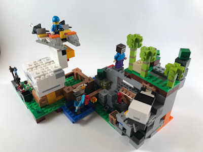 Photograph of LEGO creation "Out Of This World Shuttle"