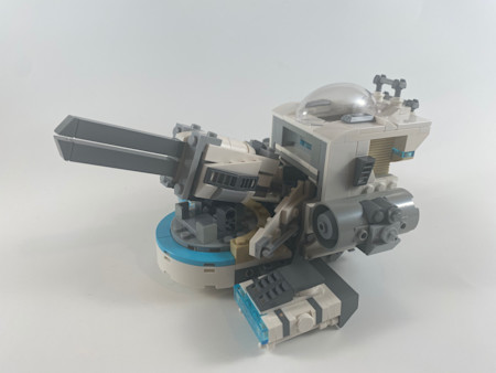 Frosty Railgun Hover Tank