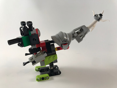 Photograph of LEGO creation "The Bender Dragon"