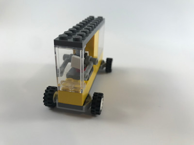 Photograph of LEGO creation "Non-minifigure-scale Bus"