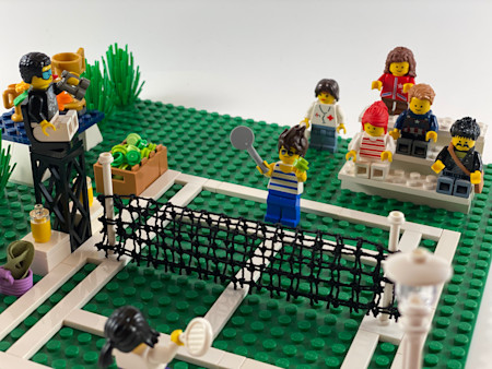 Mommy's Tennis Court