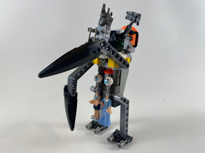 Photograph of LEGO creation "Wasp-Reinhart and The Sisters"