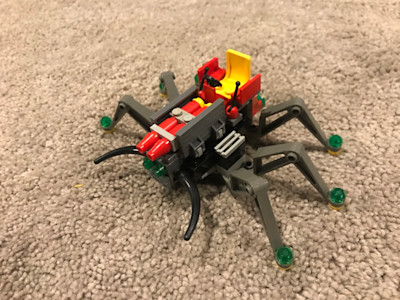 Photograph of LEGO creation "Missile Spider"