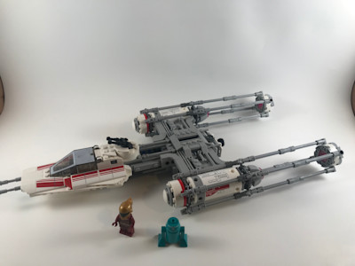 Photograph of LEGO creation "Resistance Y-wing"