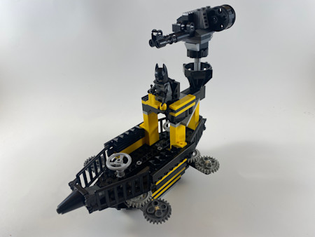 Batman's Beastly Battle Barge