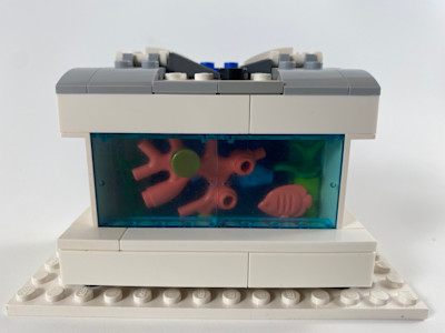Photograph of LEGO creation "Aquarium"