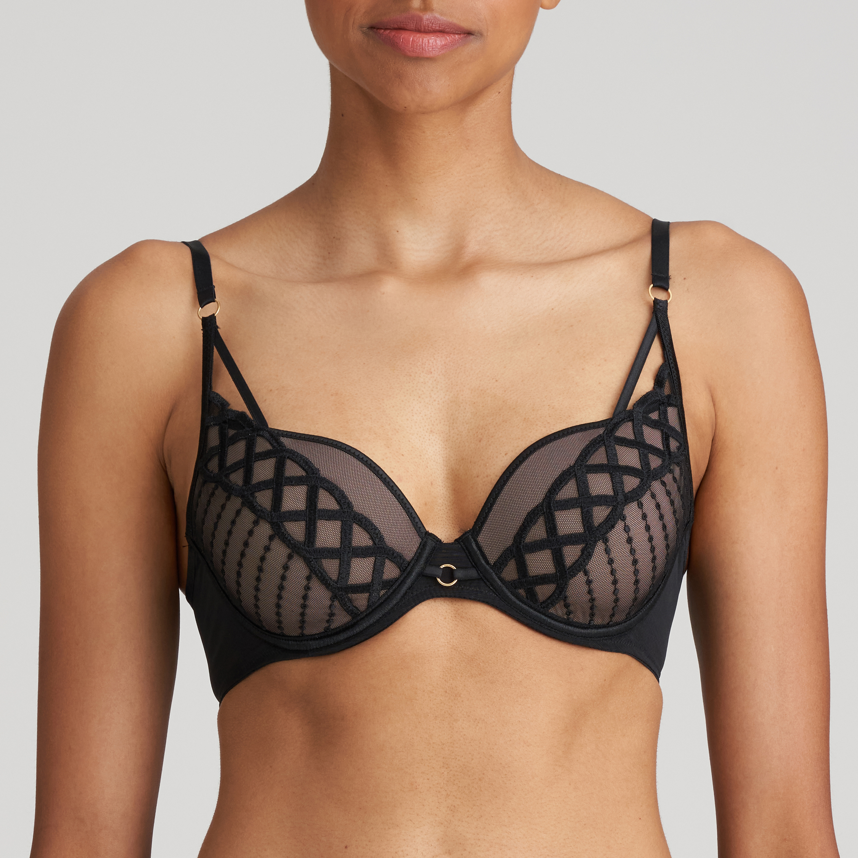 Full coverage Sweetheart neckline padded wired bra-CB-130 – SOIE Woman