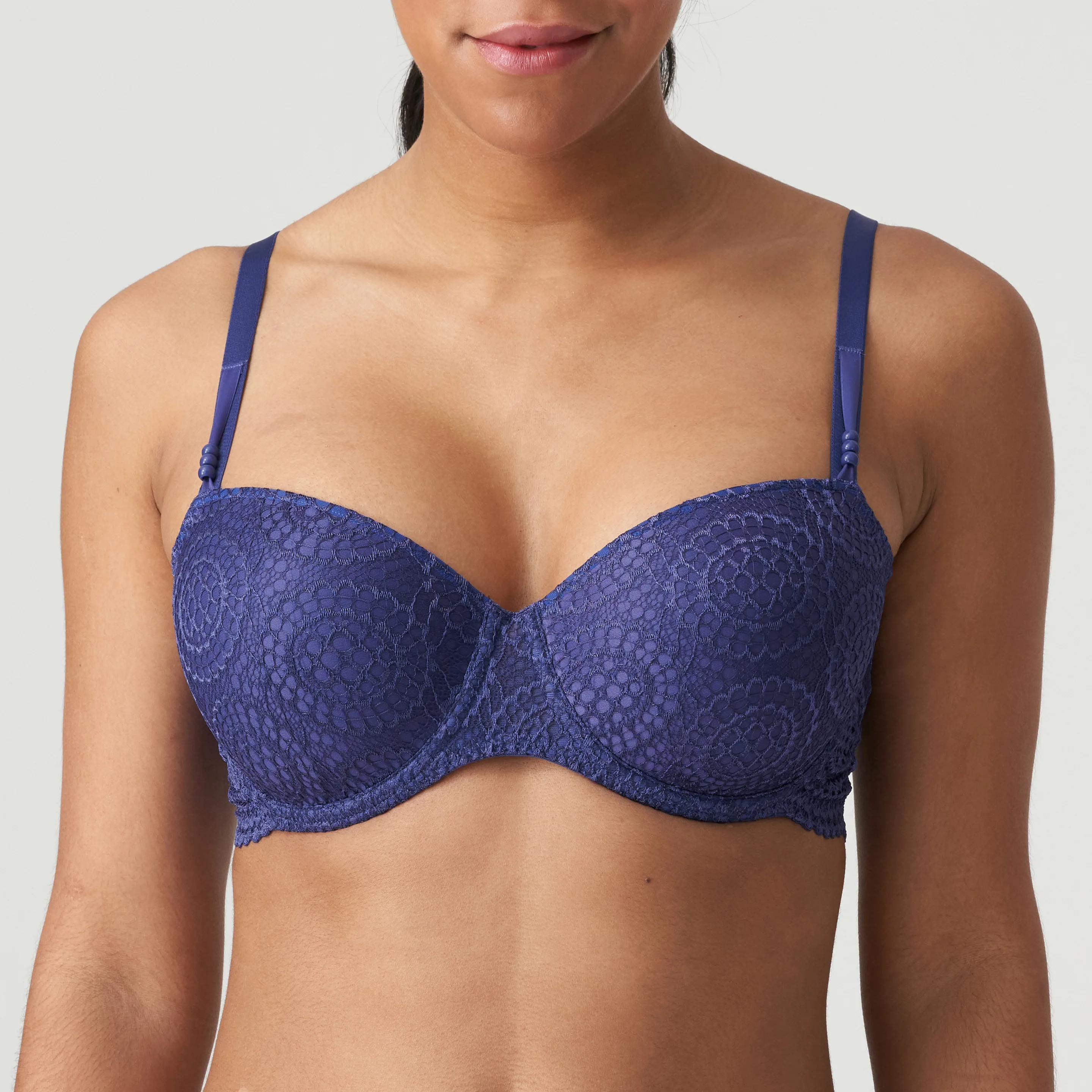 PrimaDonna Twist Lumino Pale Blue Padded Bra Heartshape