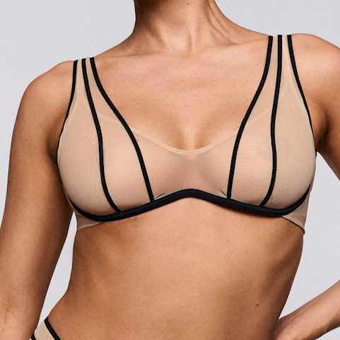 Soutien-gorge Andres Sarda POIS Noir Avec Armatures - Taille 90C/75C/34C - Push-up