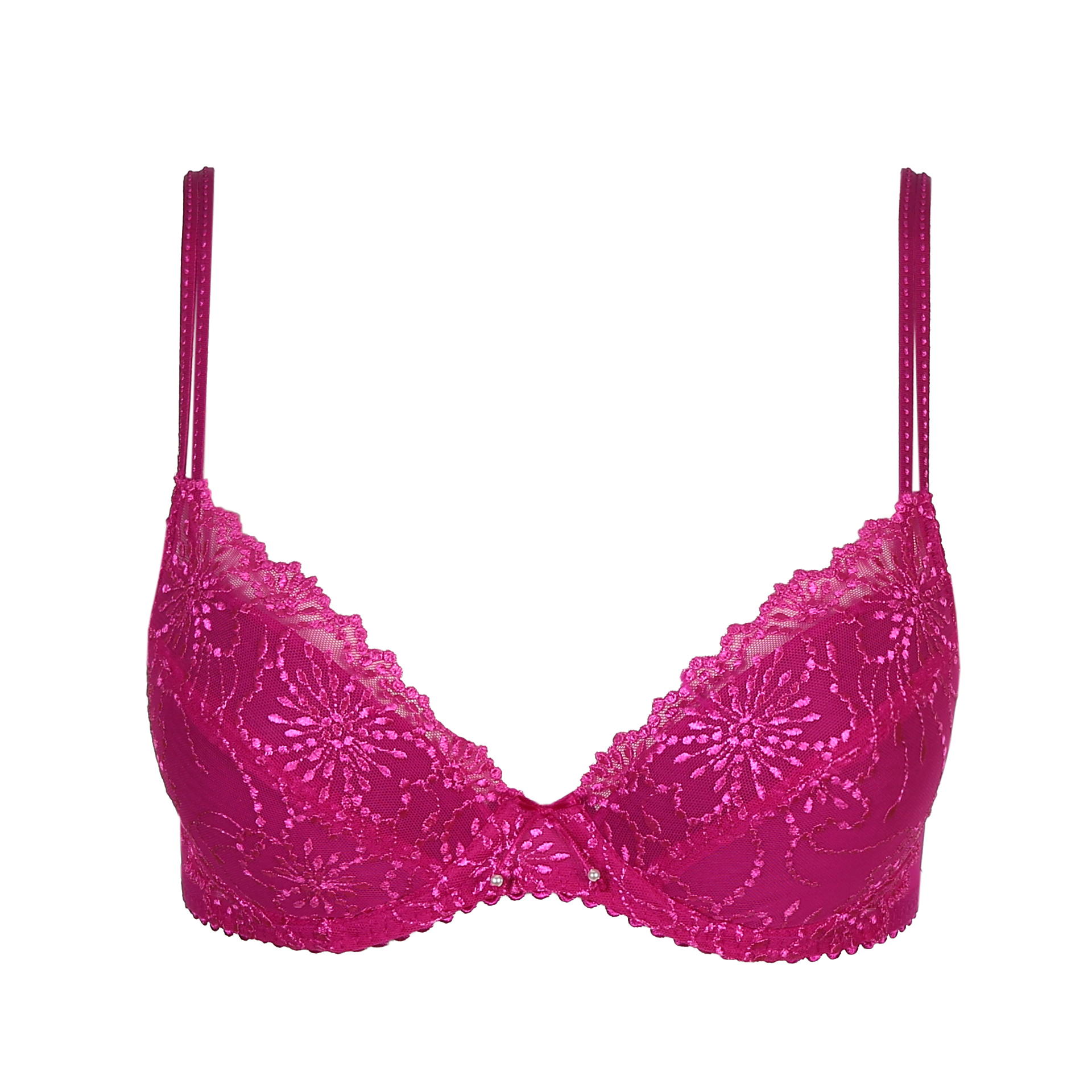 Marie Jo Jane Wild Rose Push Up Bra Removable Pads Rigby And Peller