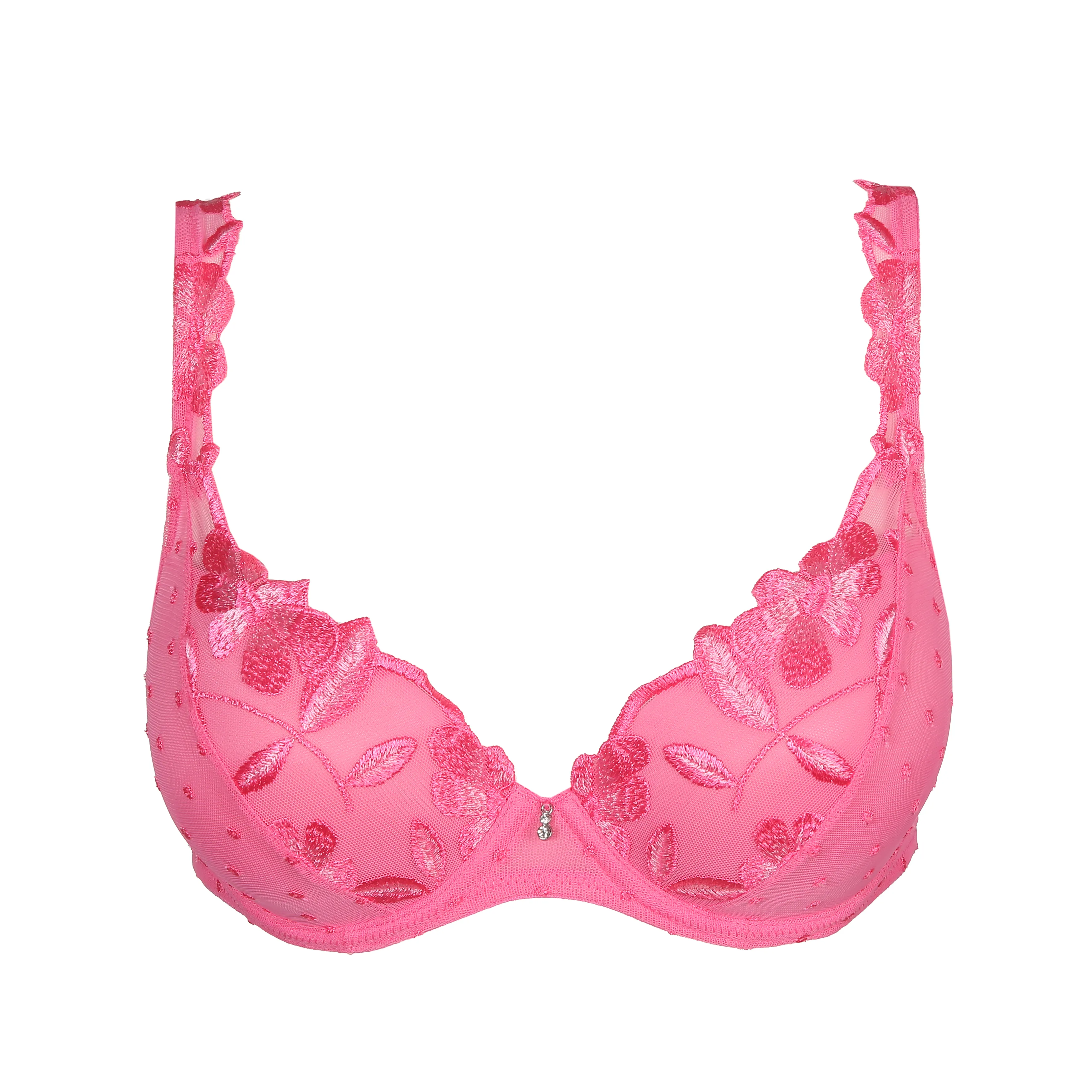 Marie Jo AGNES Paradise Pink padded plunge bra