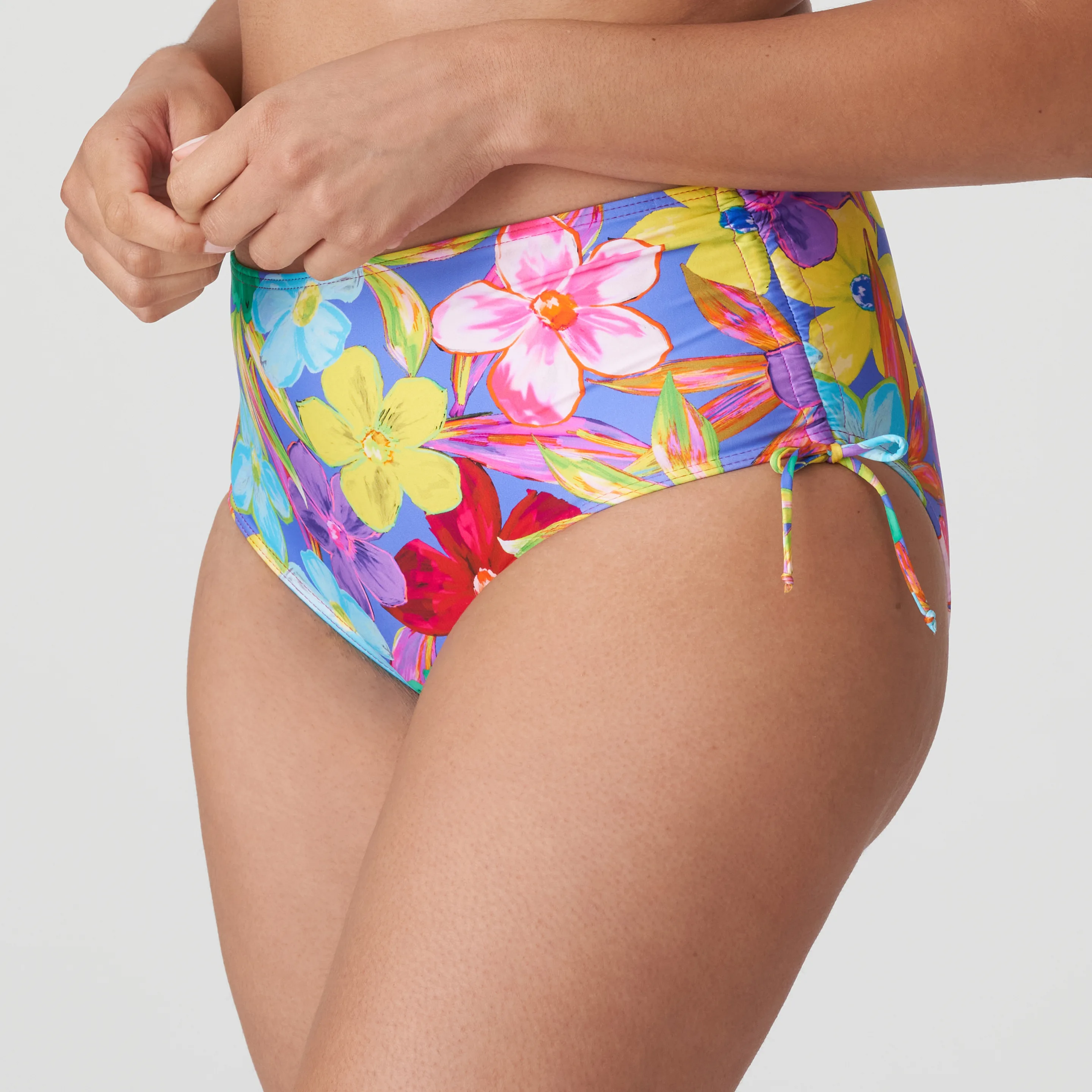 PrimaDonna Sazan Blue Bloom bikini full briefs ropes | Rigby Peller United States