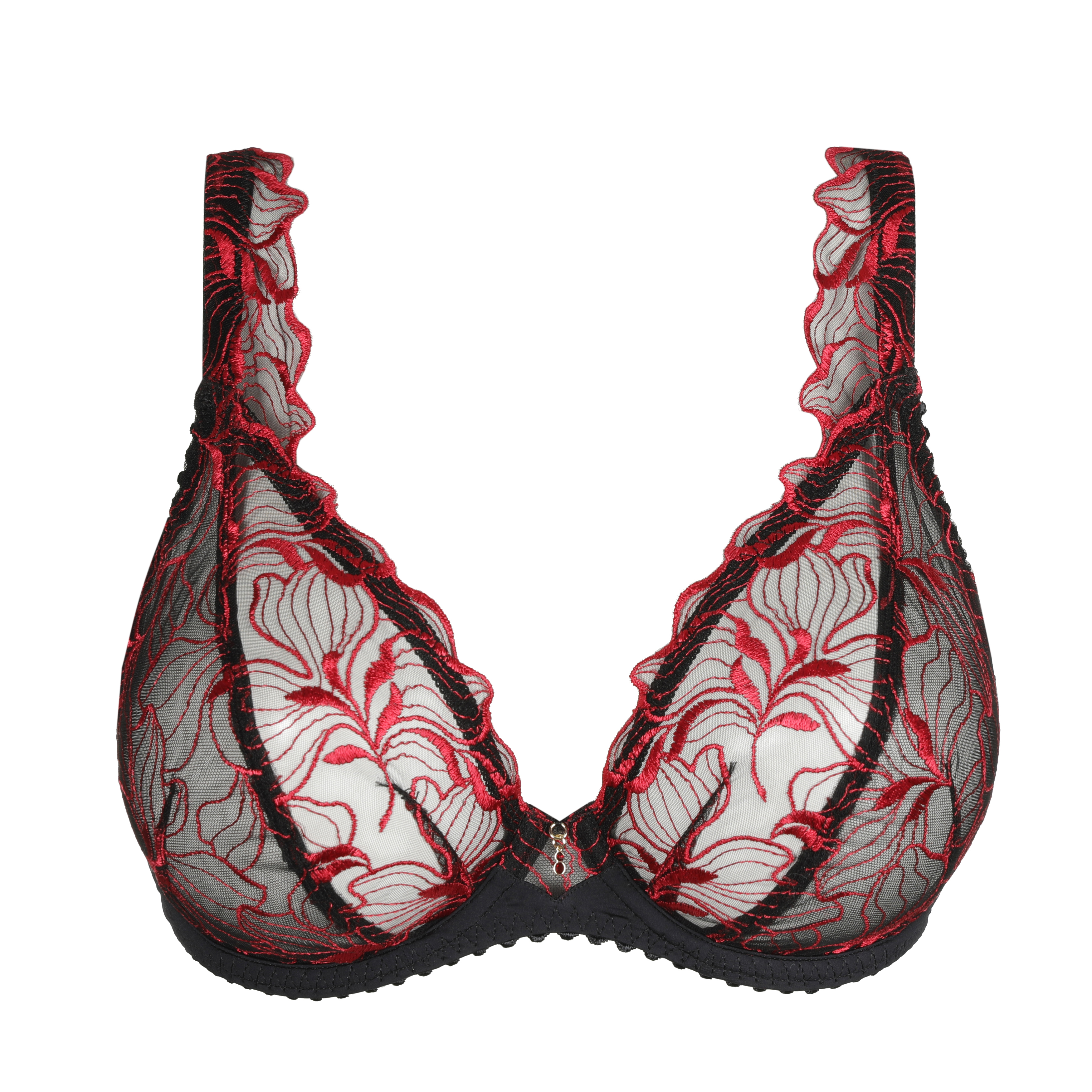Prima Donna Plunge Bh - Gallipoli 0163554 - Zwart – Rebelle Lingerie