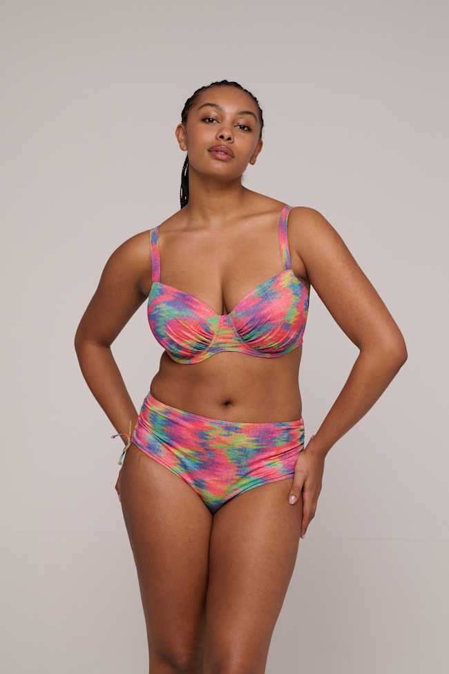 padded balcony bikini top