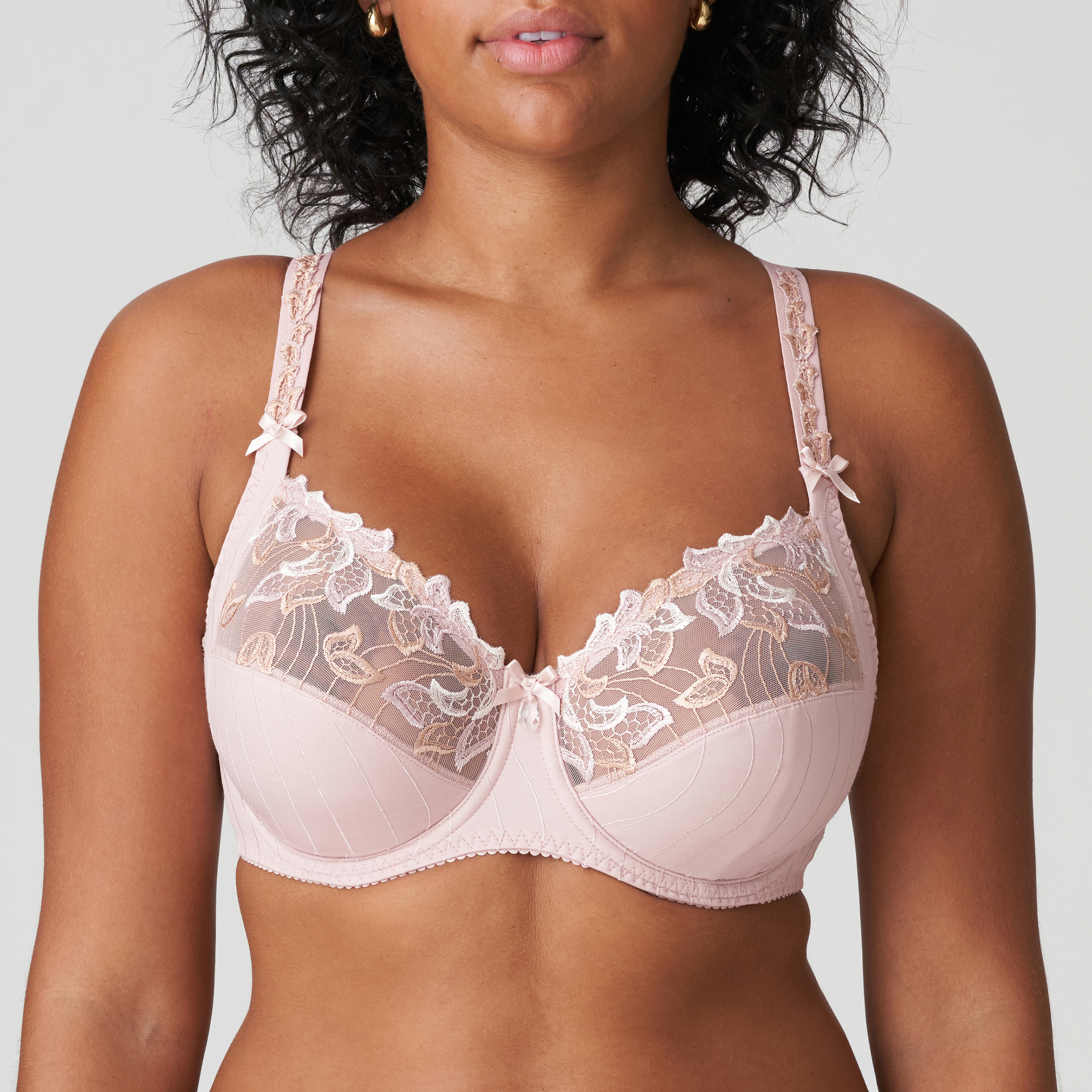PrimaDonna Deauville Large Cups Full Cup Wire Bra in Natural
