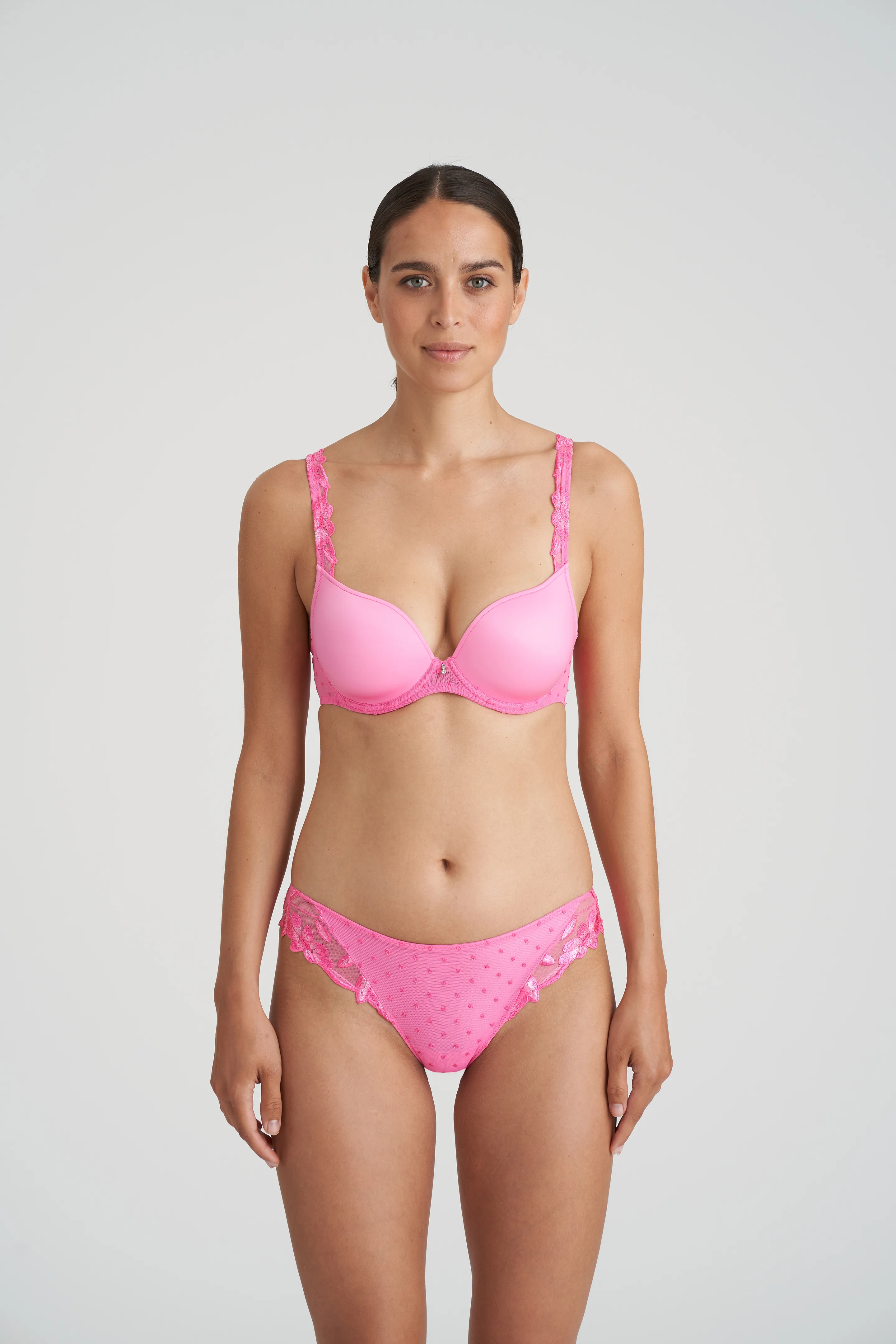 Marie Jo Agnes Paradise Pink Padded Bra Heartshape