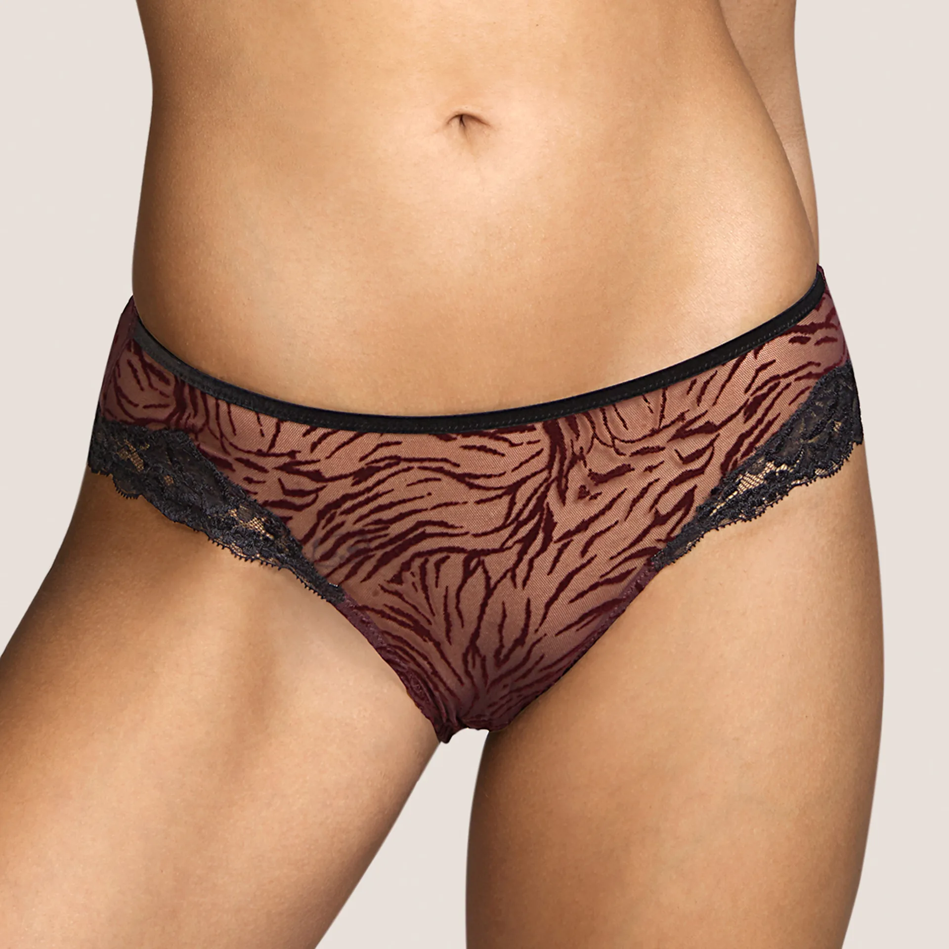 Ella bandeau lace bra tourmaline @