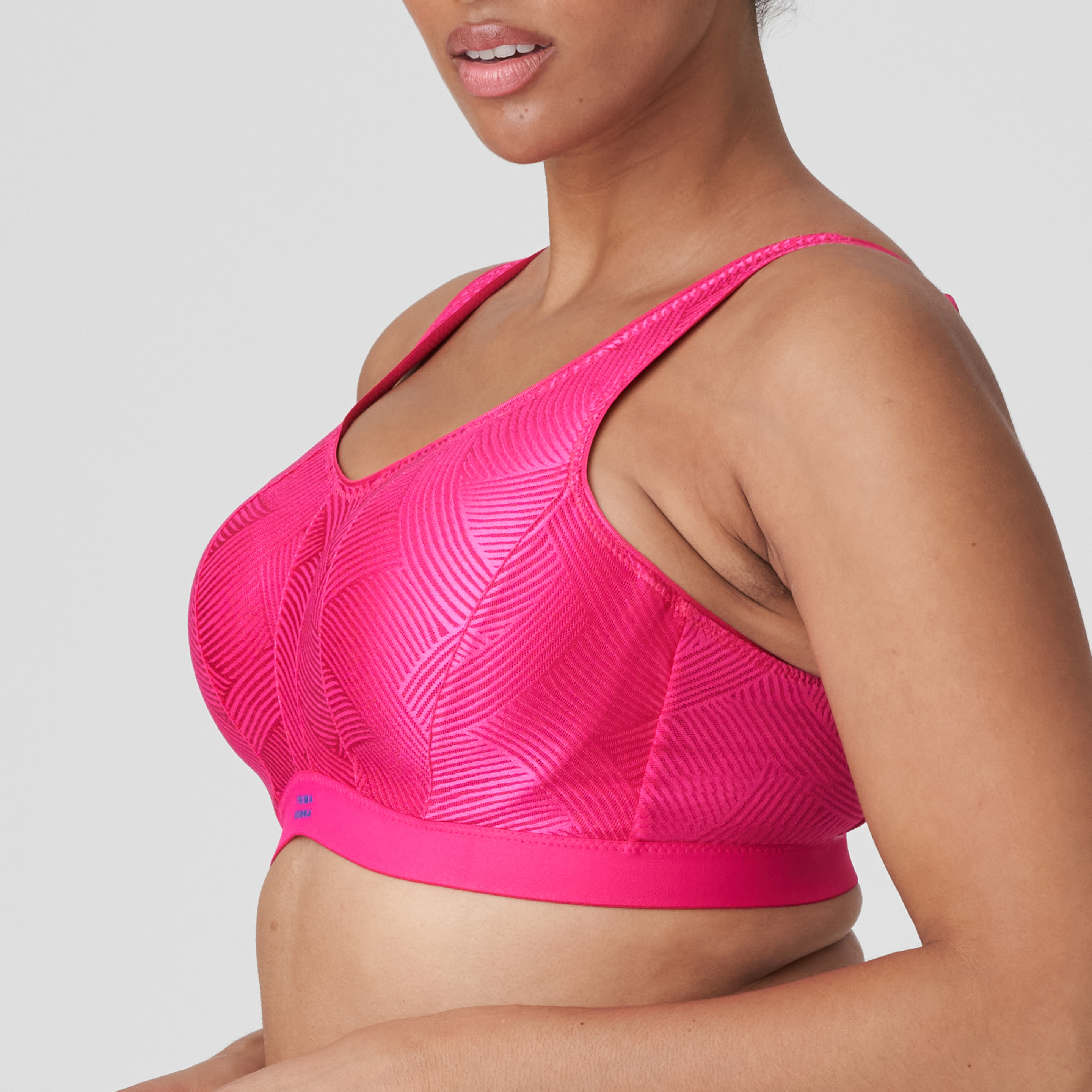 PrimaDonna Sport THE GAME Electric Pink padded sports bra