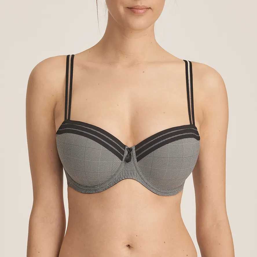 PrimaDonna Twist Gentlelady Black Padded Bra Balcony