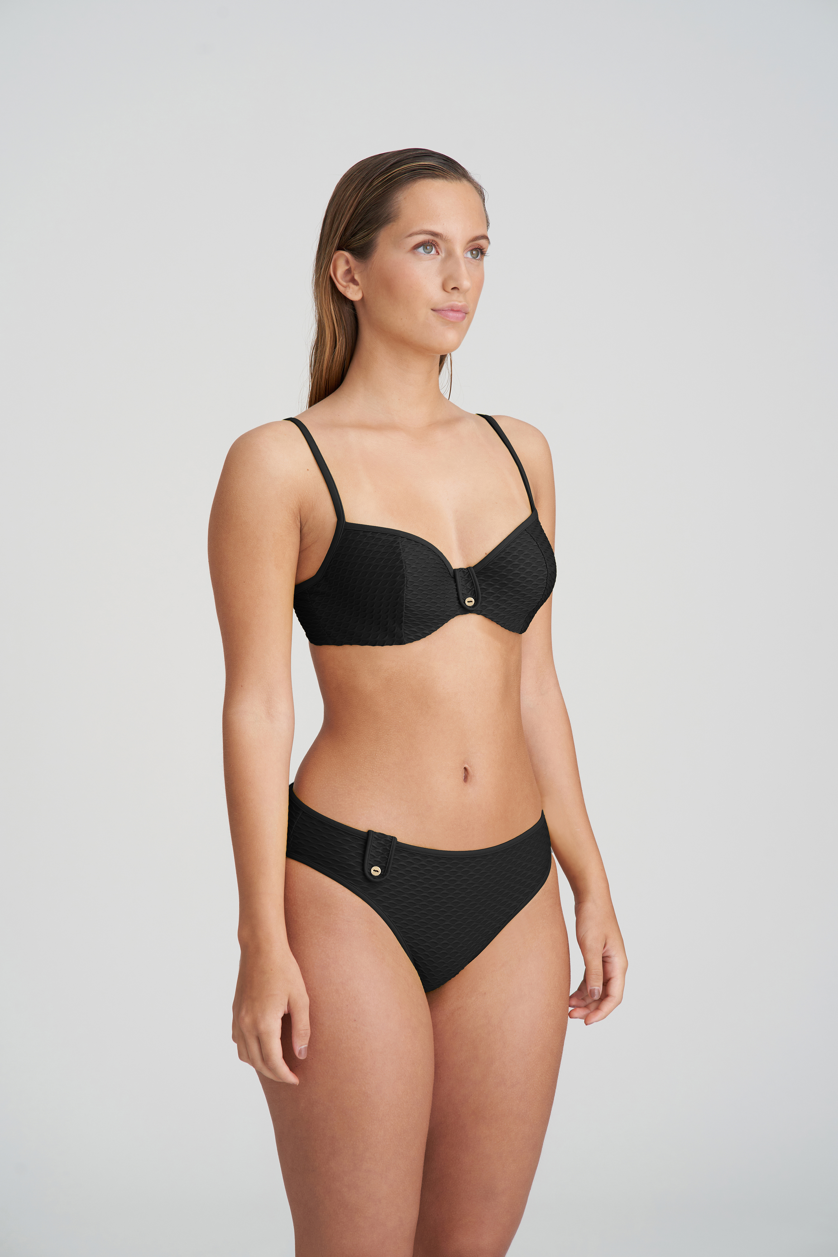 Marie Jo Swim BRIGITTE black bikini top full cup wire