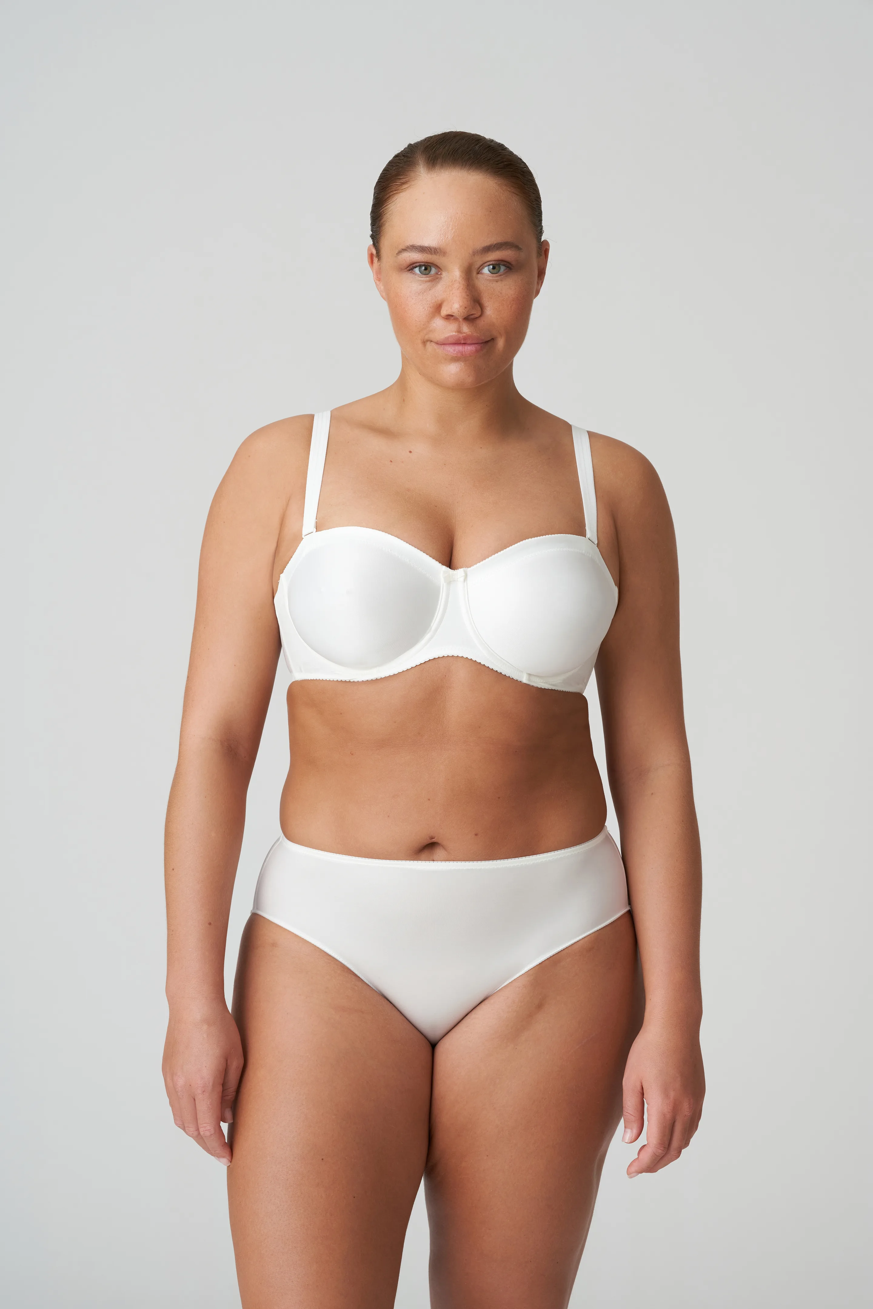 PrimaDonna SATIN natural strapless non padded