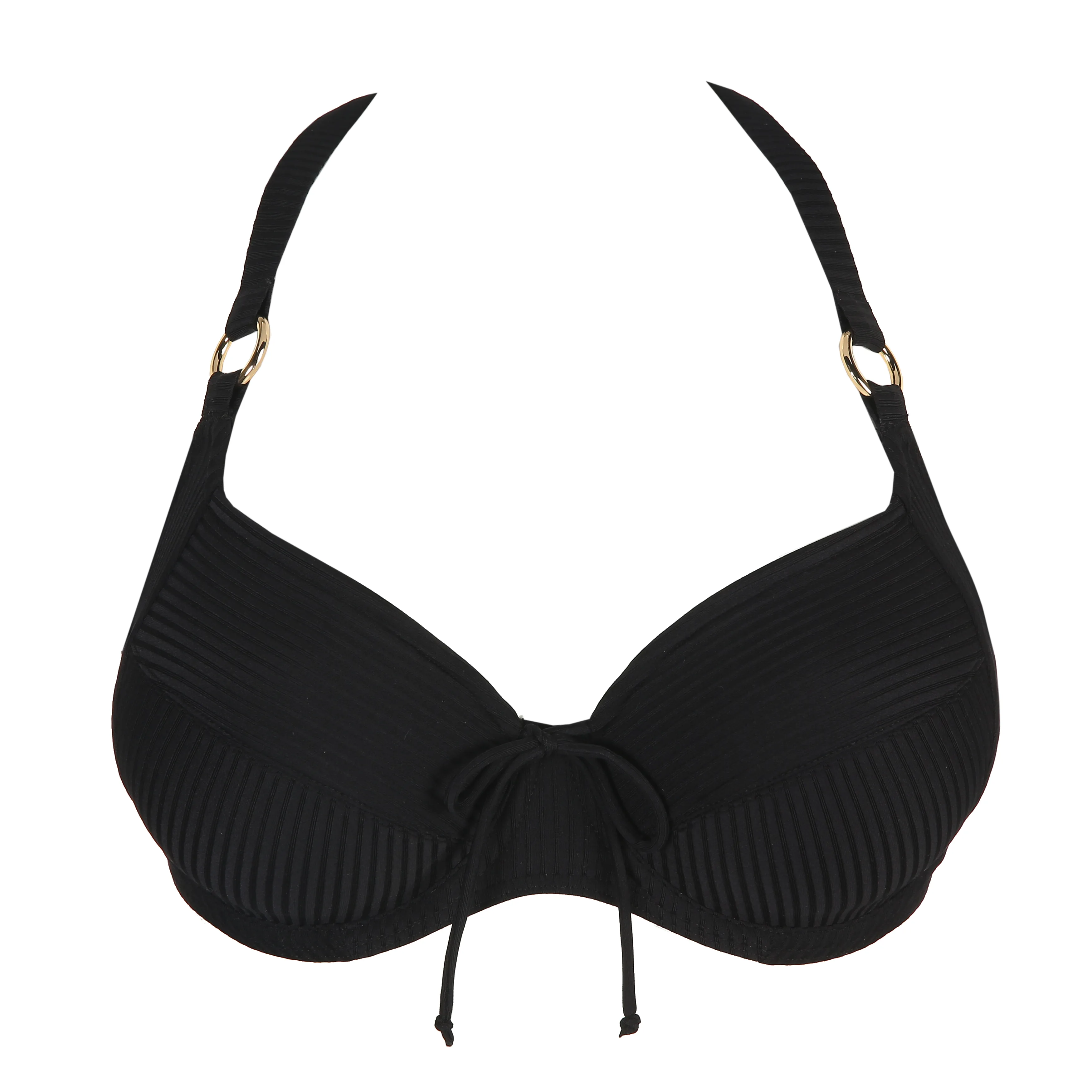 PrimaDonna Swim SAHARA Black full cup bikini top