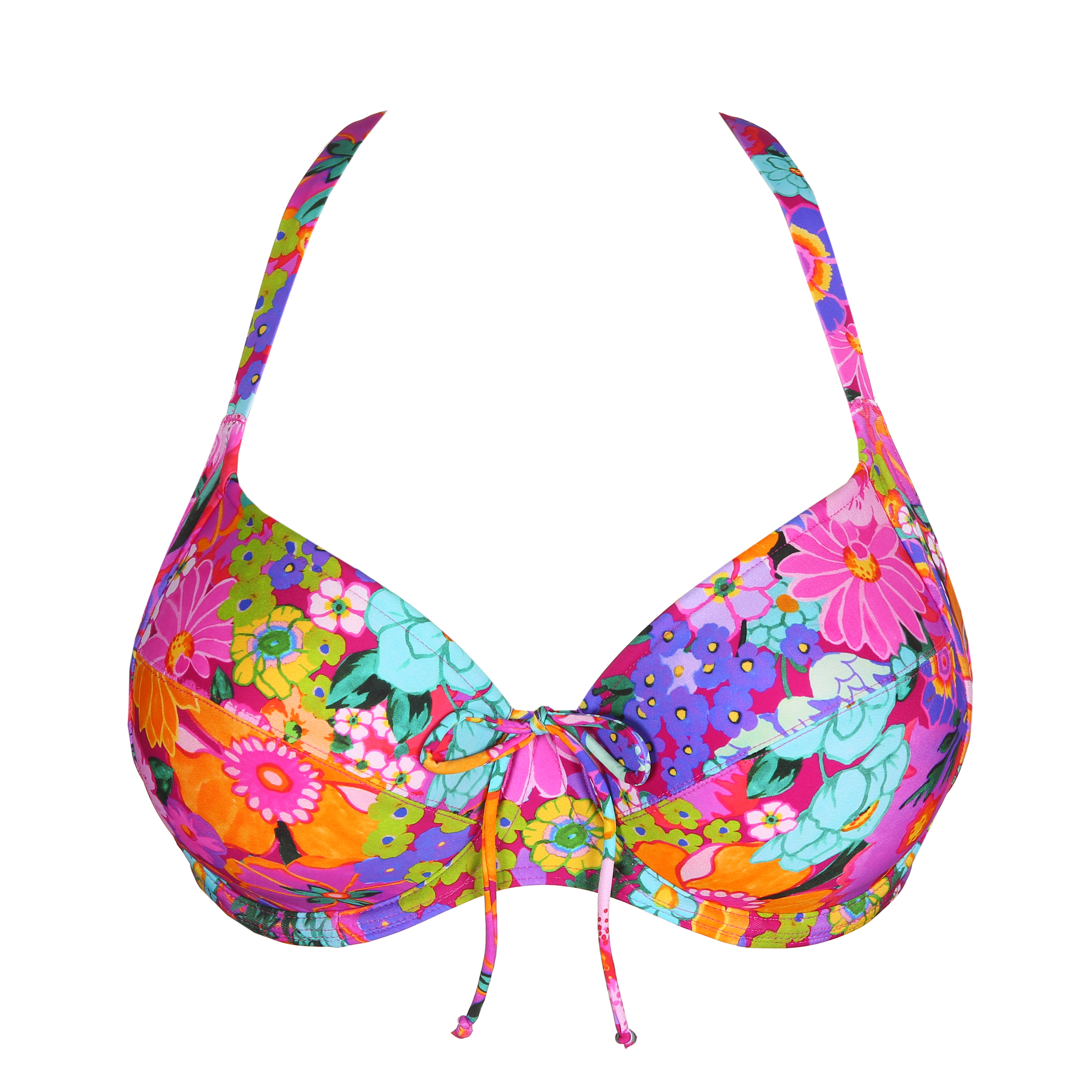 Primadonna Swim NAJAC Floral Explosion full cup bikini top