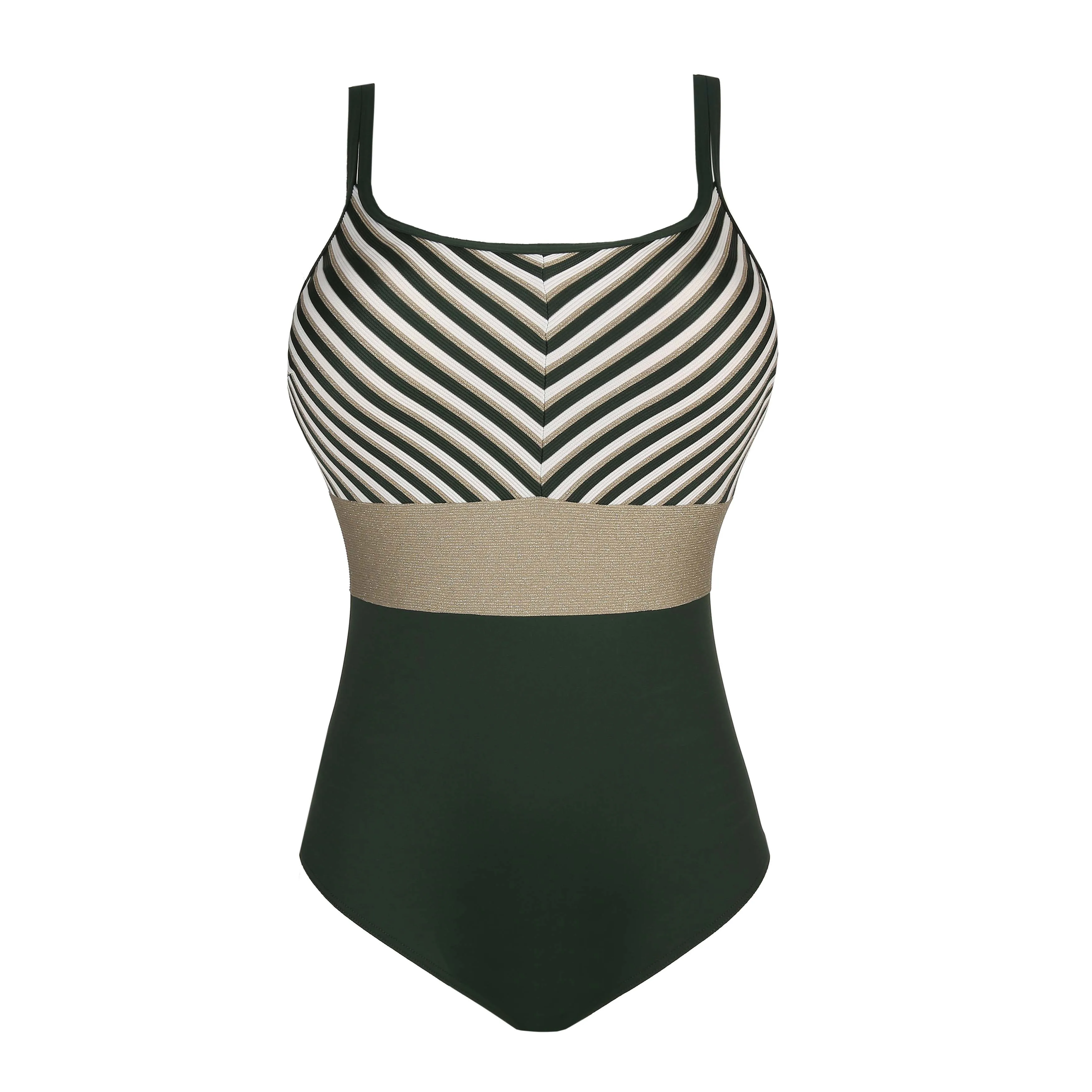 PrimaDonna Swim LA CONCHA Malachite padded swimsuit wireless