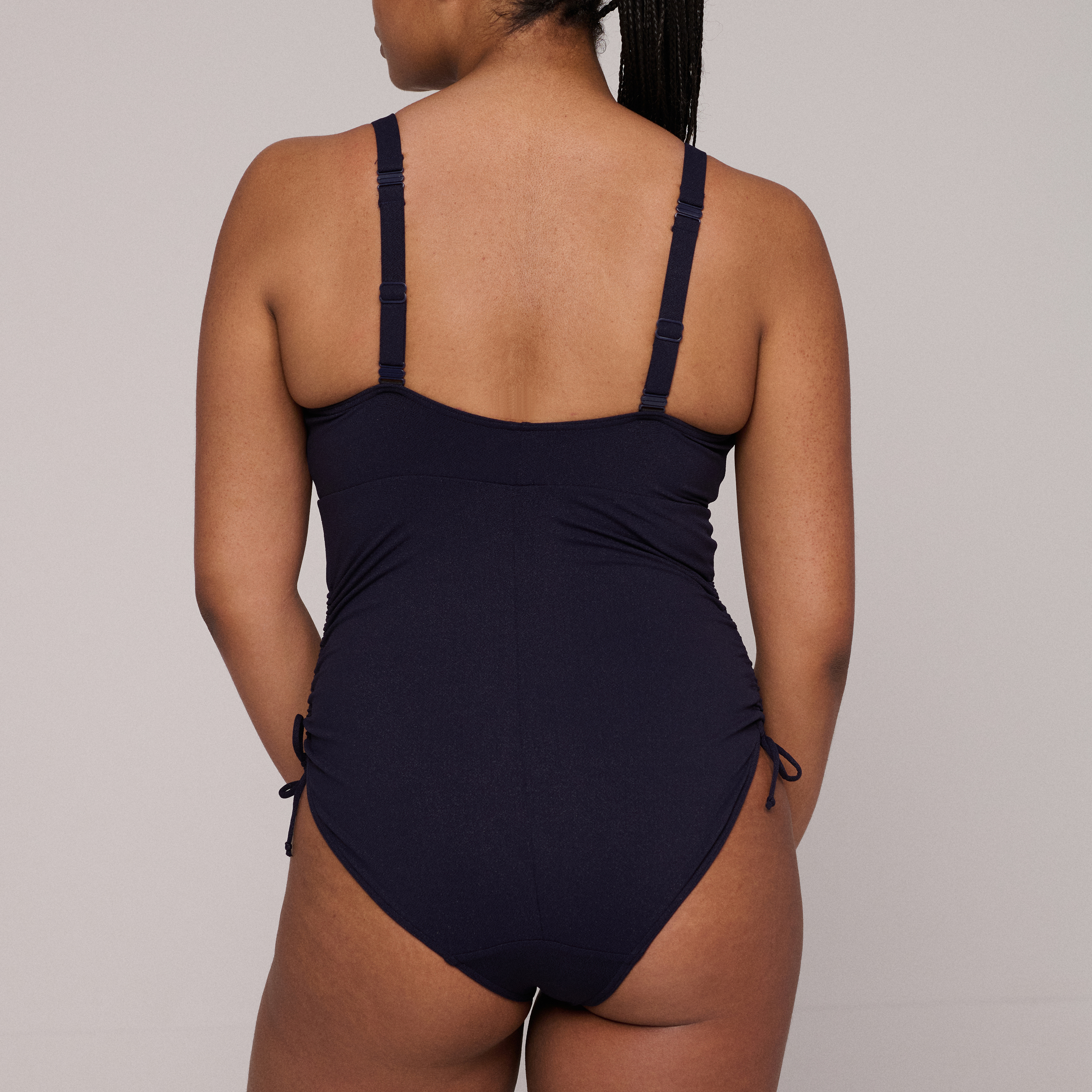 Maillot De Bain Une Pièce Prima Donna Atlas 100D (38D) Noir Et Blanc - Neuf Avec étiquettes
