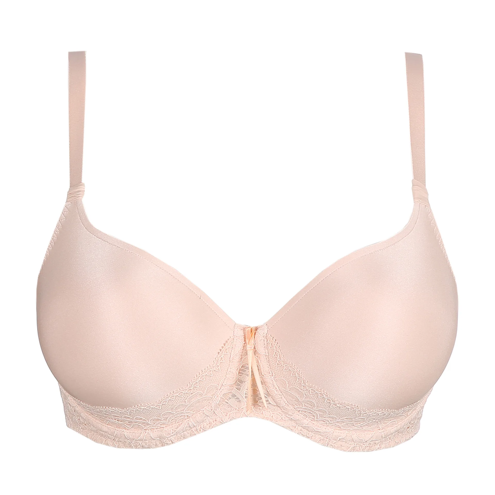 PrimaDonna Twist I DO silky tan plunge bra longline