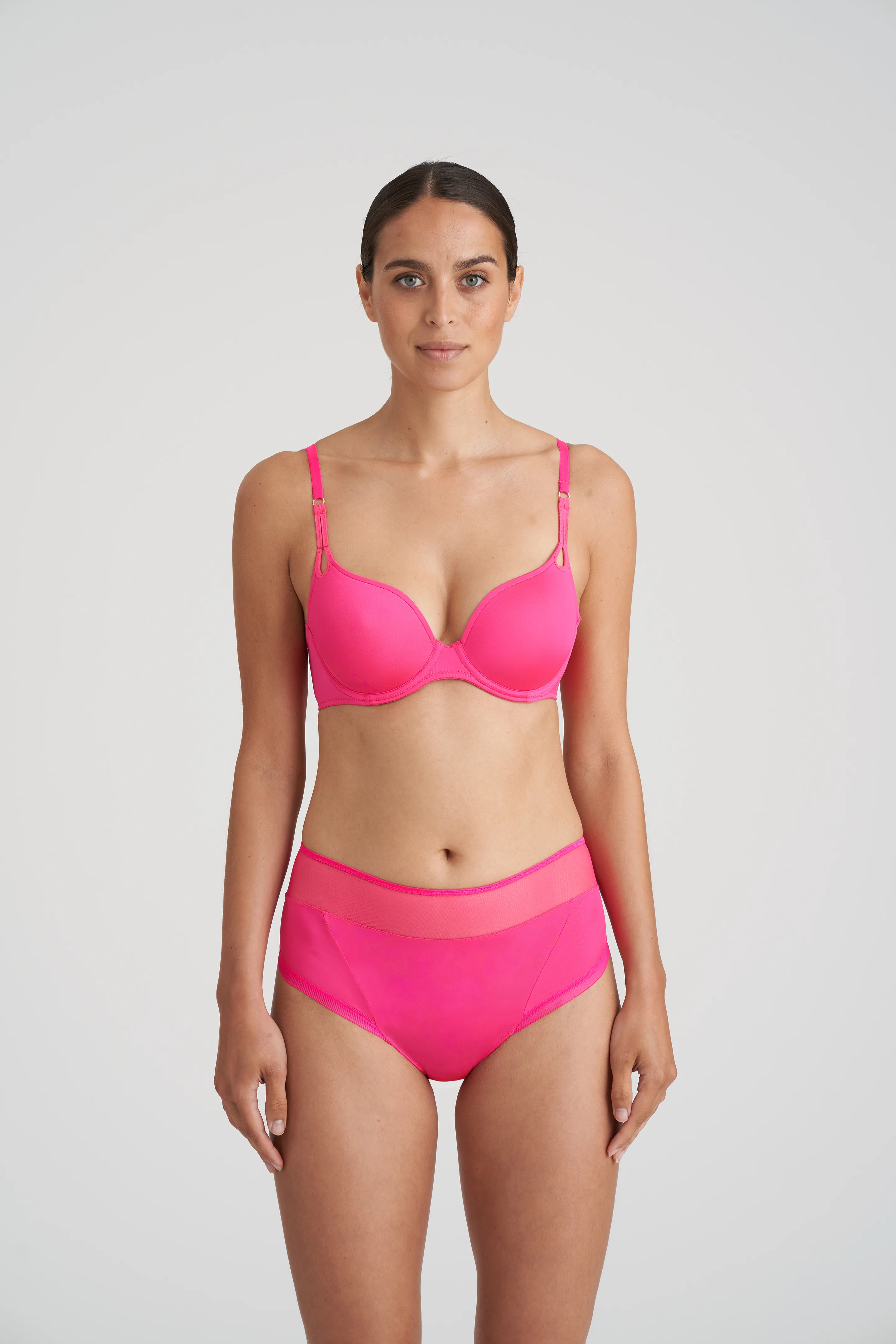 Marion Hipster - Pink Parfait, plus size sports bra – Parfait