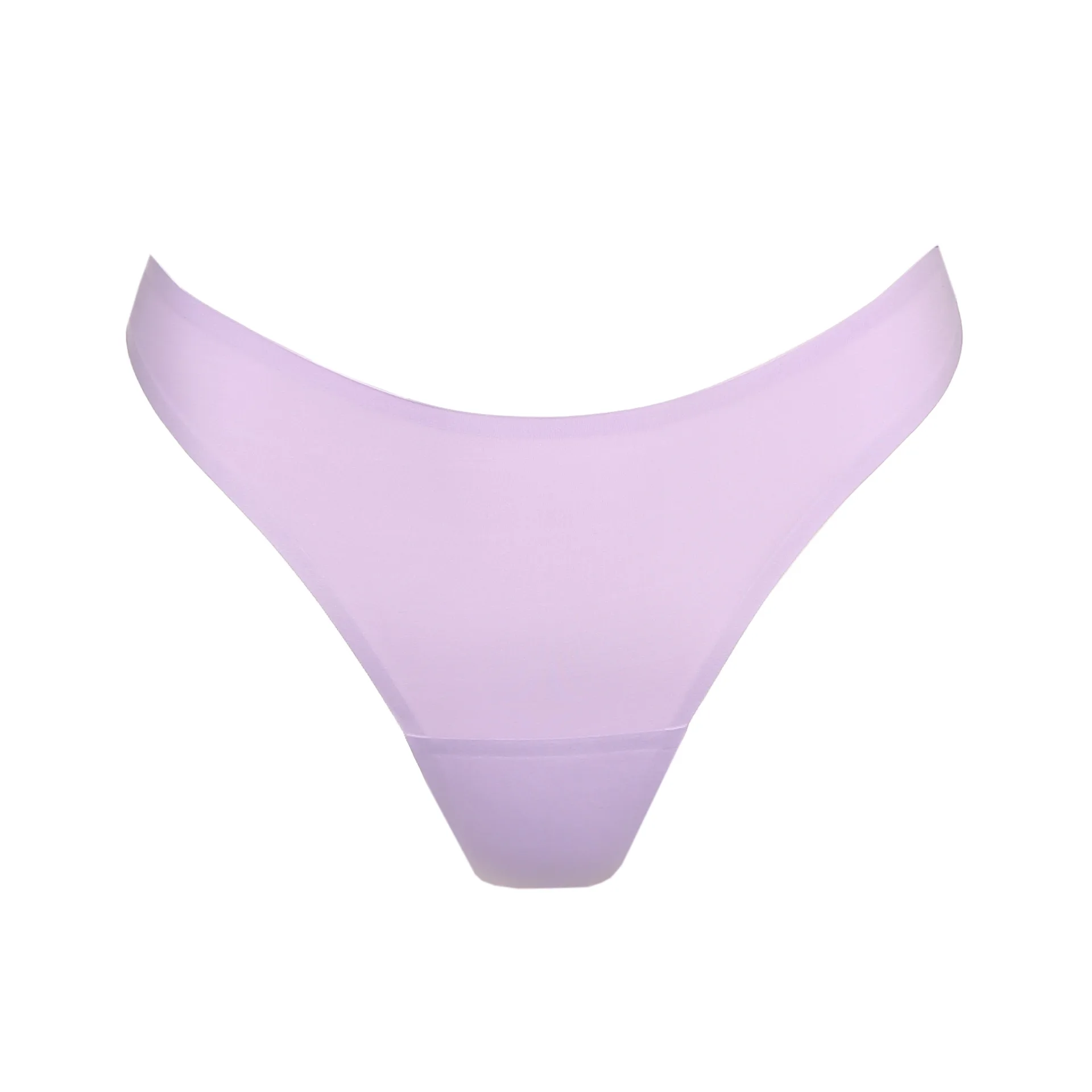 Core Microfiber Thong Panty in Purple