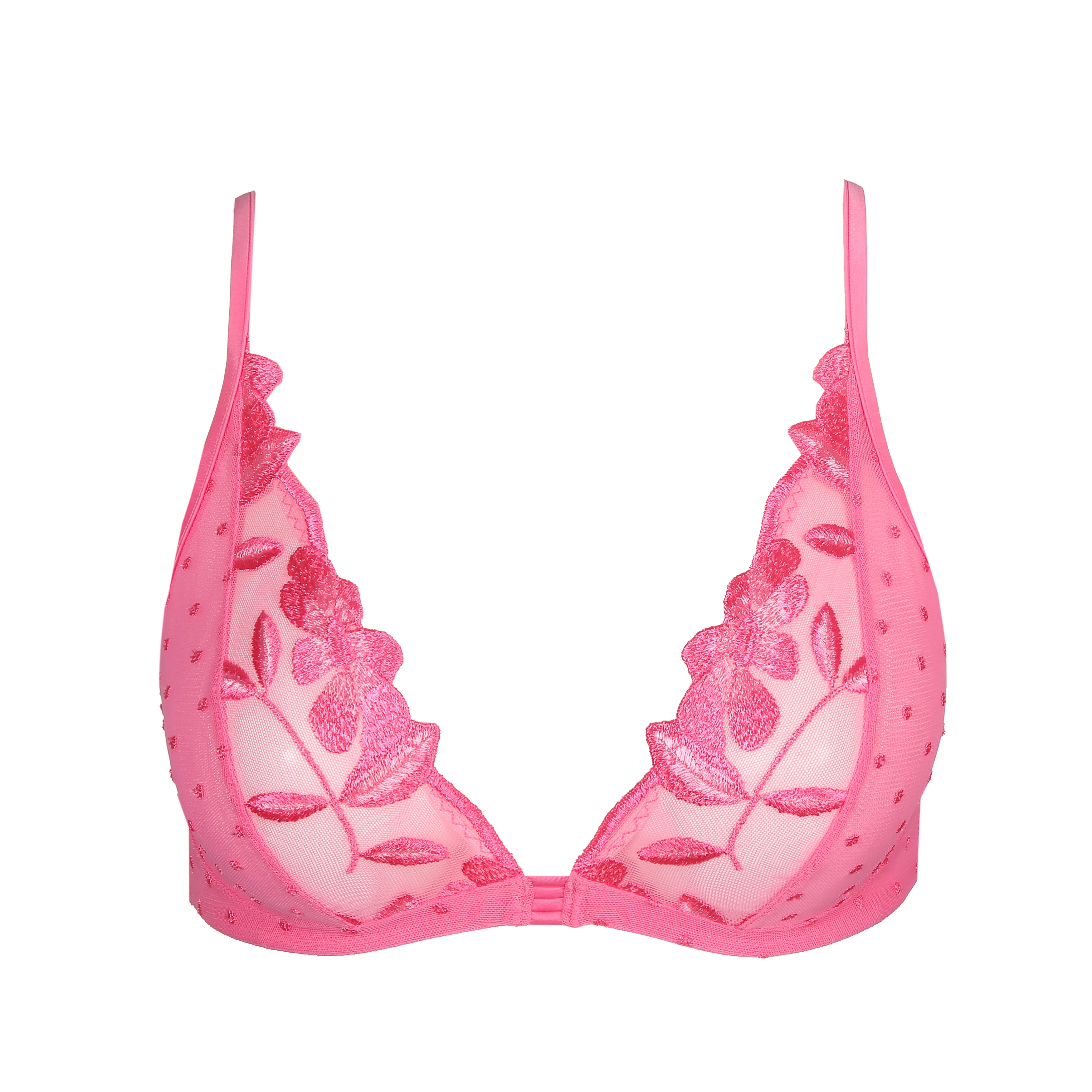 614 Neon Pink Bralette – Iris & Rainbow Boutique