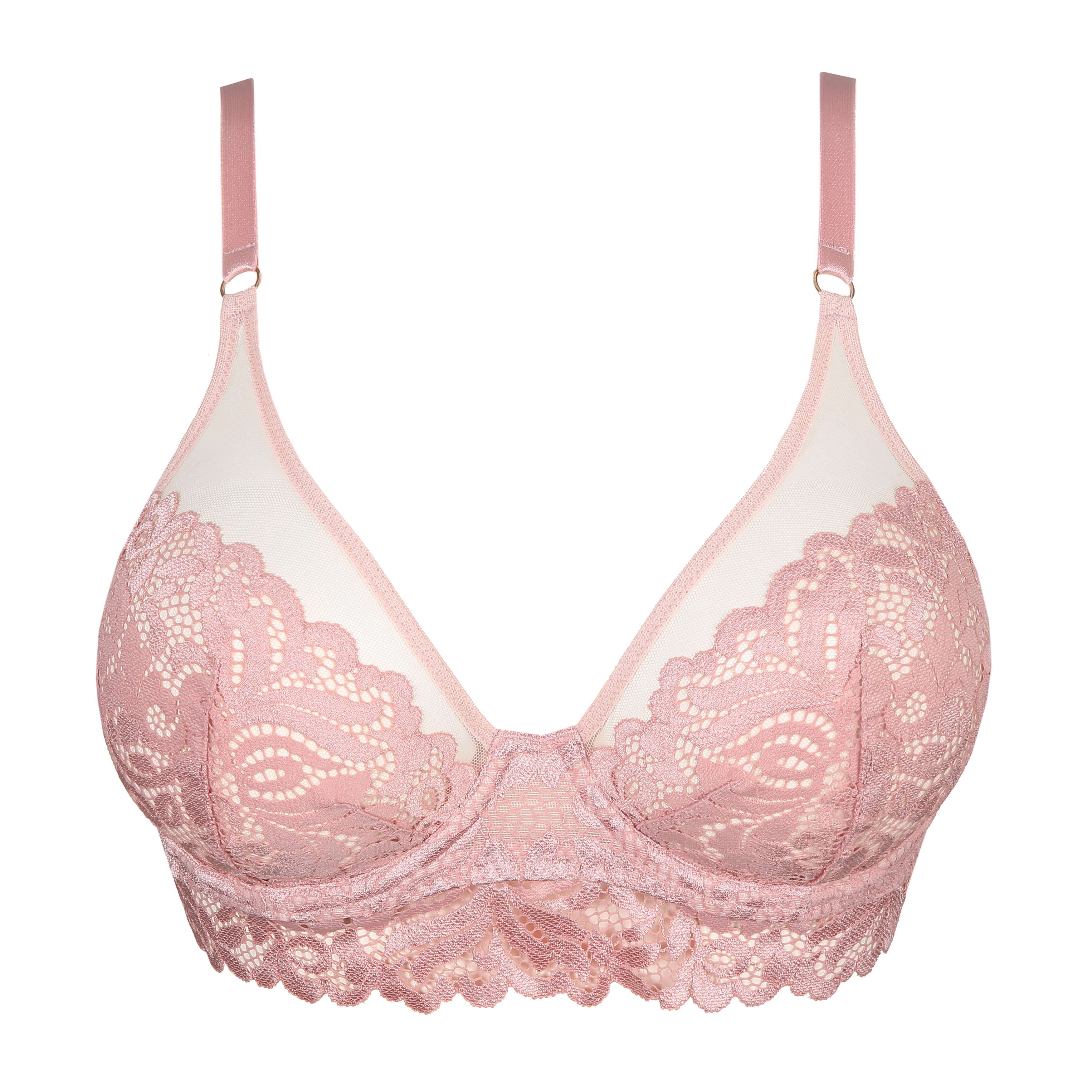 Buy Lindex Bra Corinne Caia Wire - Light Pink