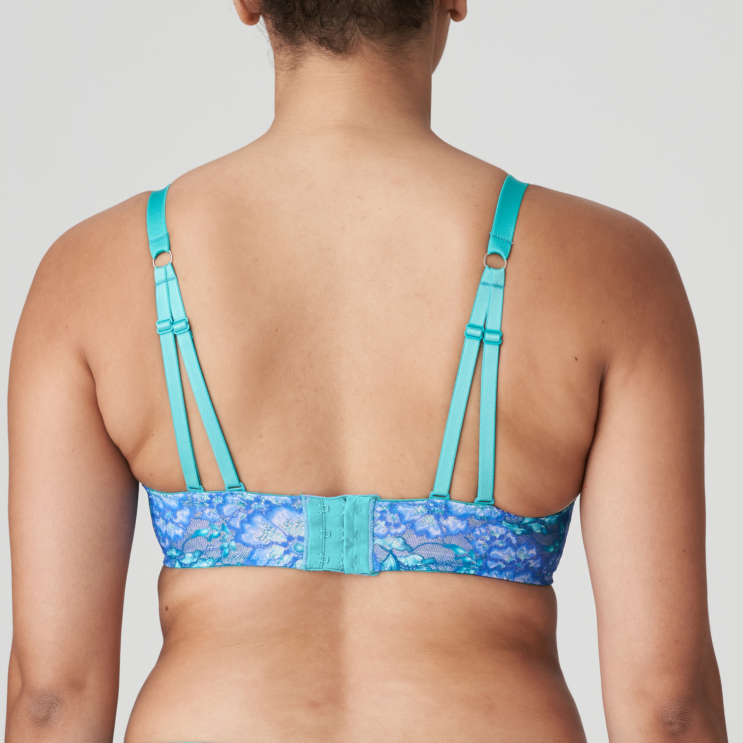 PrimaDonna Twist MORRO BAY Mermaid Blue padded balcony bra