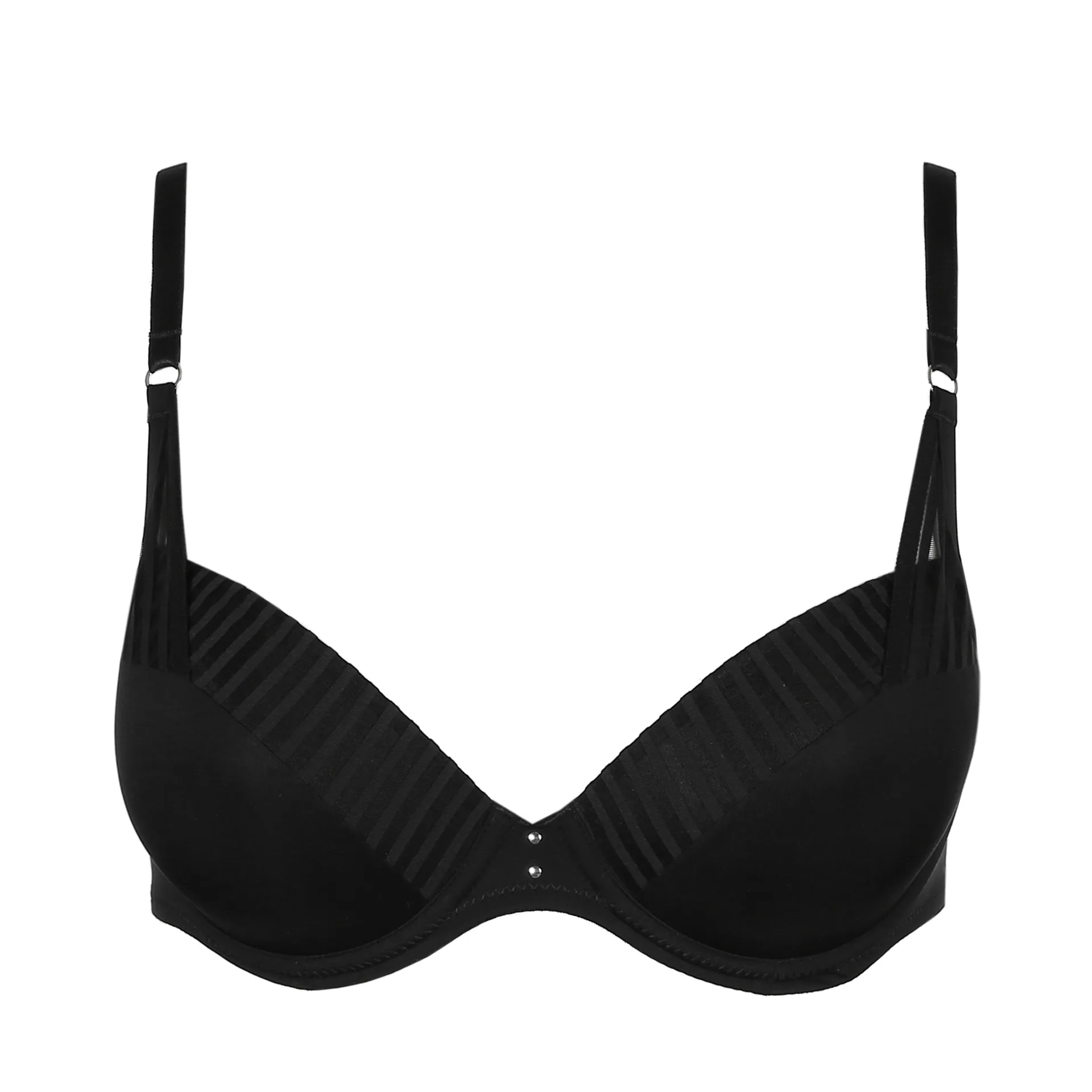 Padded bra round shape - Black Lace - Marie Jo