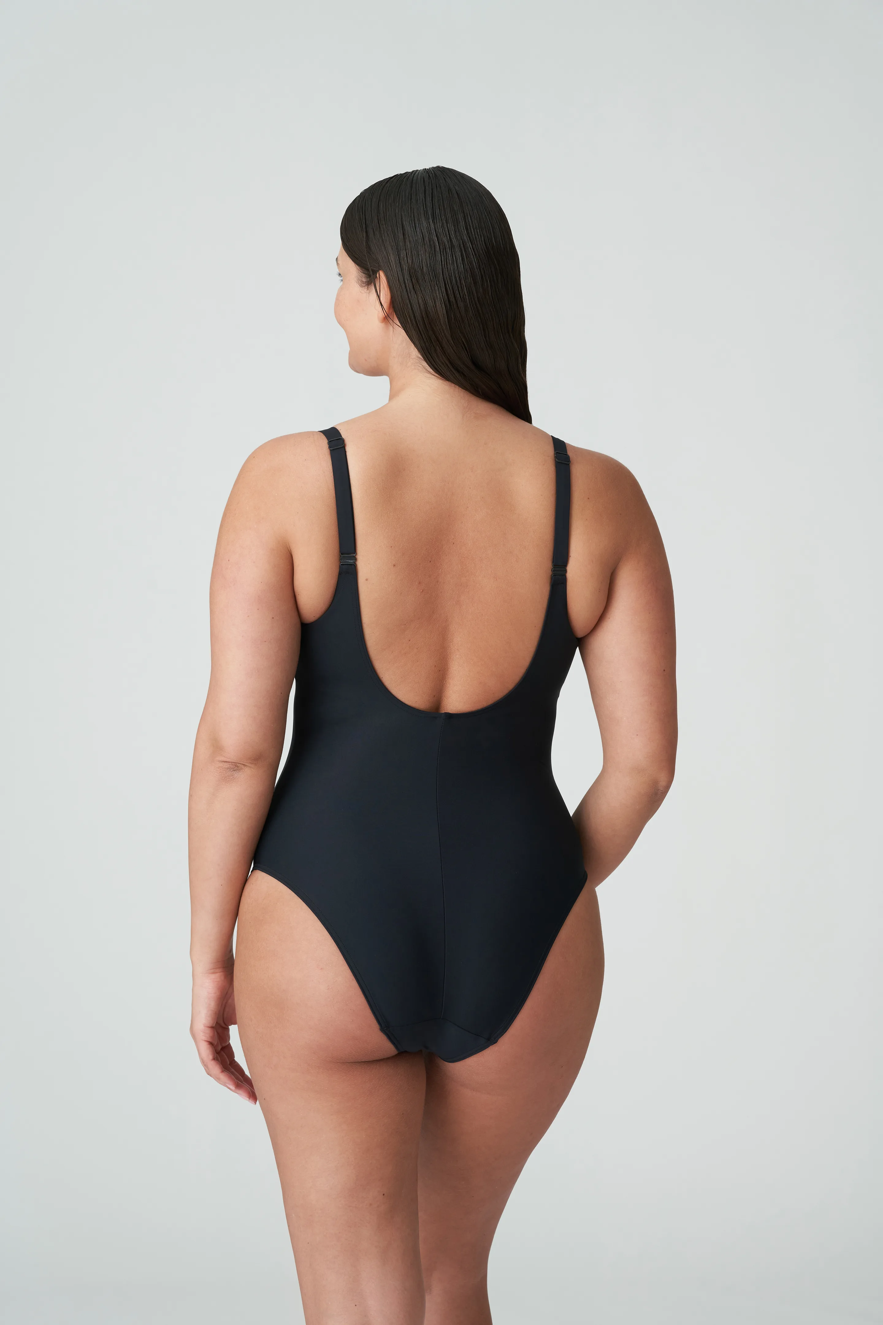 PrimaDonna Swim Damietta Black Padded Strapless Bikini Top