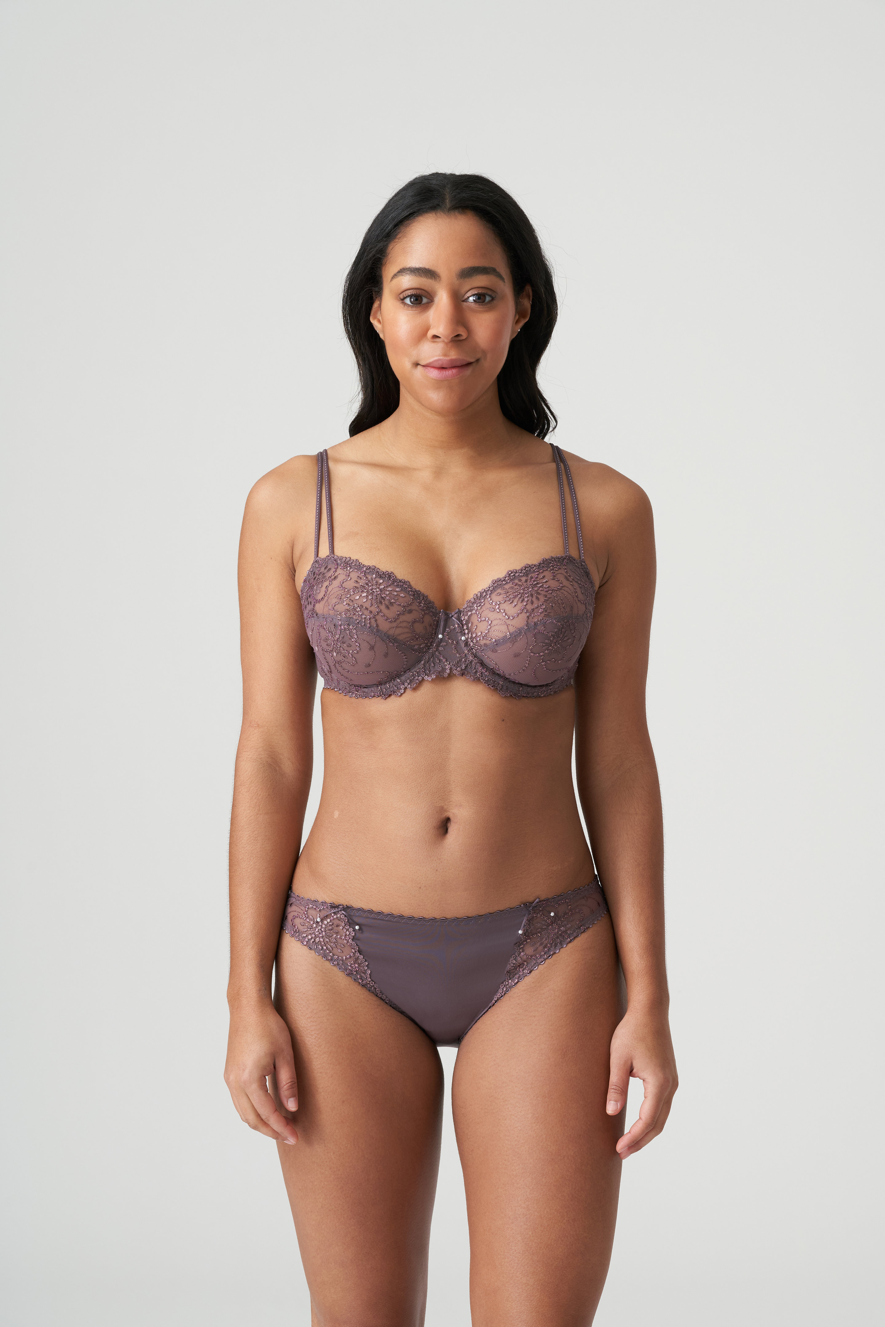 Marie Jo Jane Balcony Bra Horizontal Seam BLACK buy for the best price CAD$  177.00 - Canada and U.S. delivery – Bralissimo