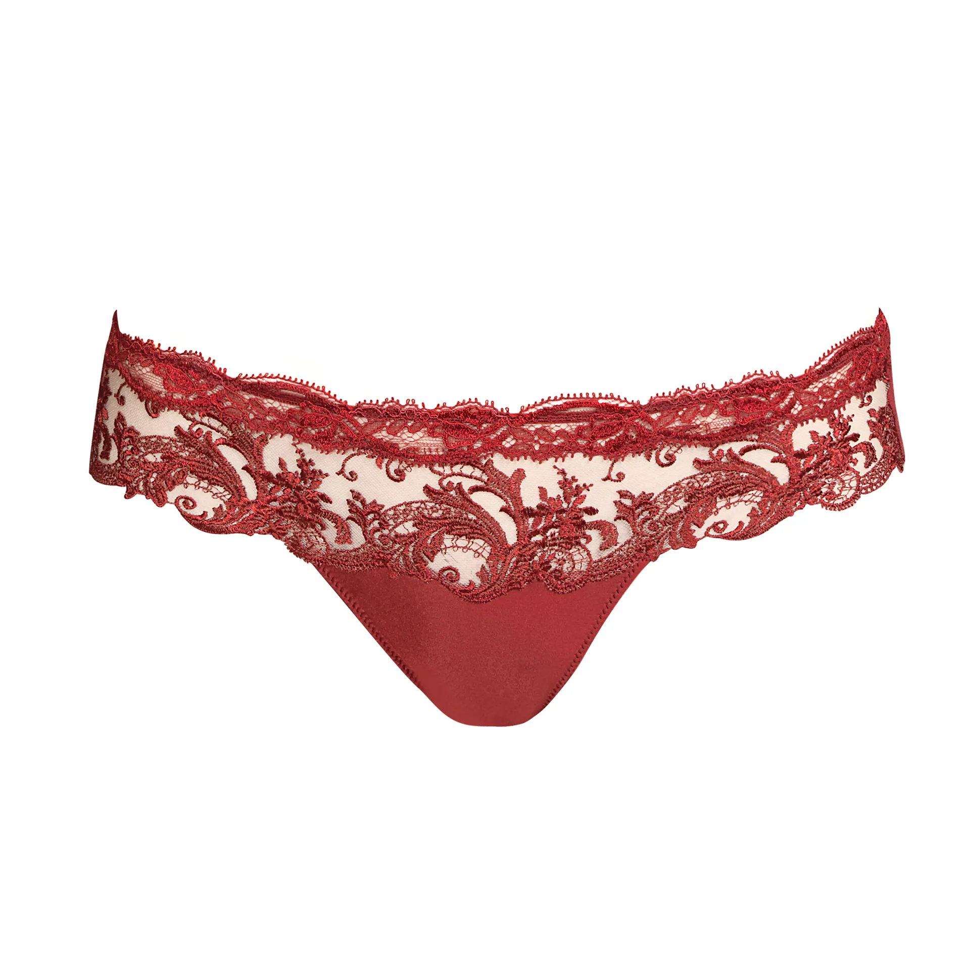 Andres Sarda COOPER luxury red short thong