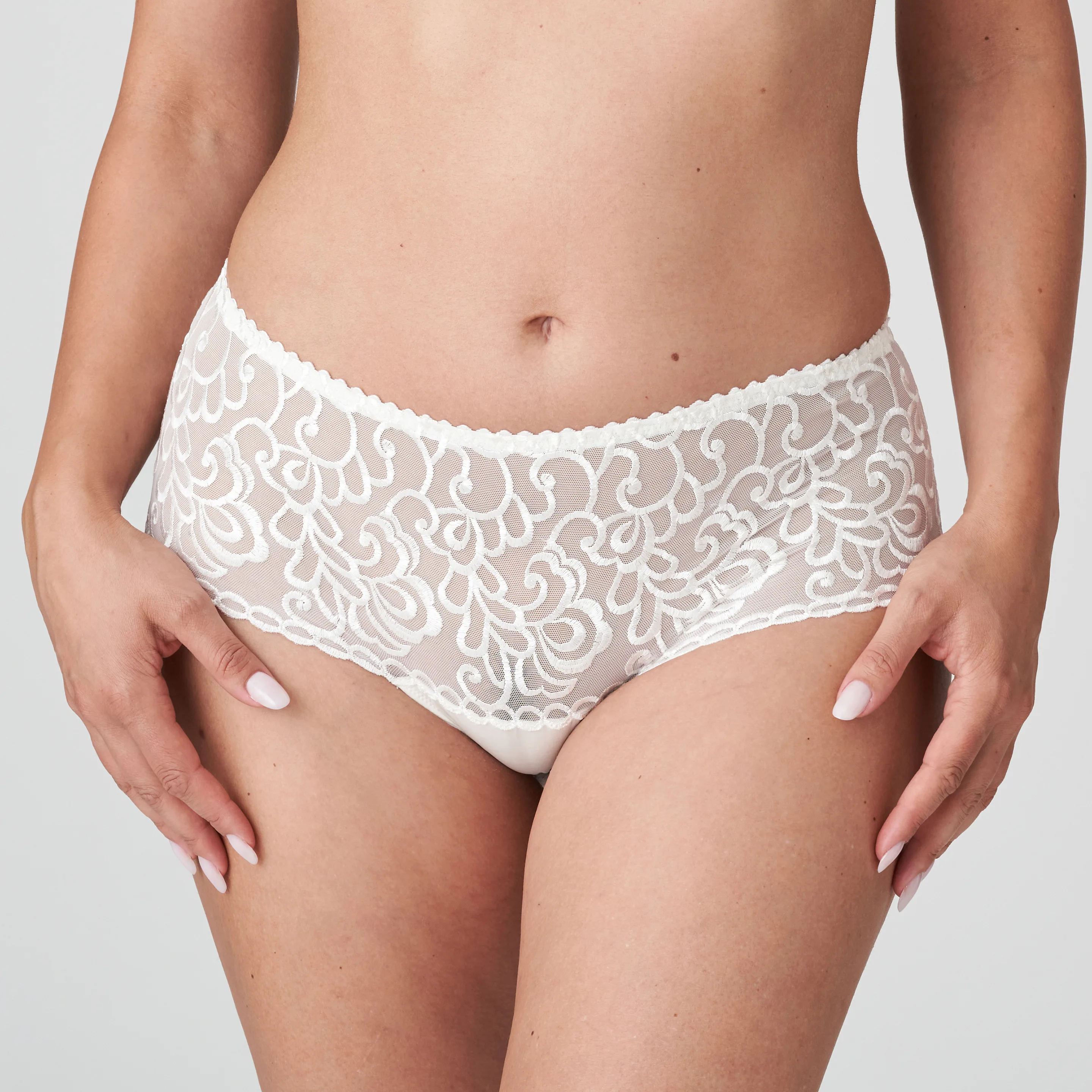 Women underwear : Women briefs Nature Soft white
