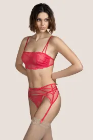 Andres Sarda GAGA Red wire bra